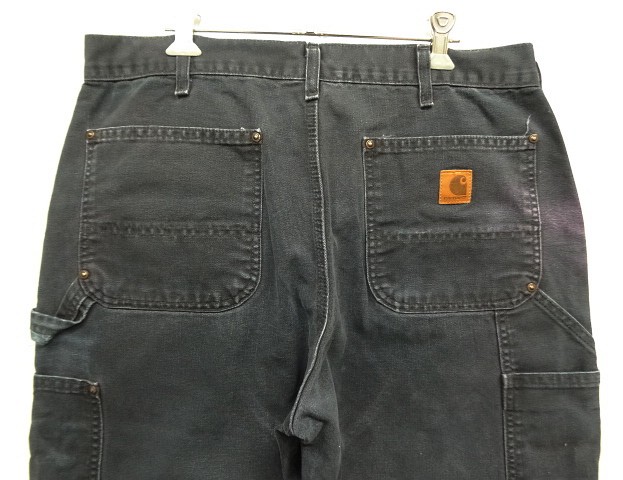 画像: CARHARTT ダブルニー ダック ペインターパンツ ブラック メキシコ製 (VINTAGE)
