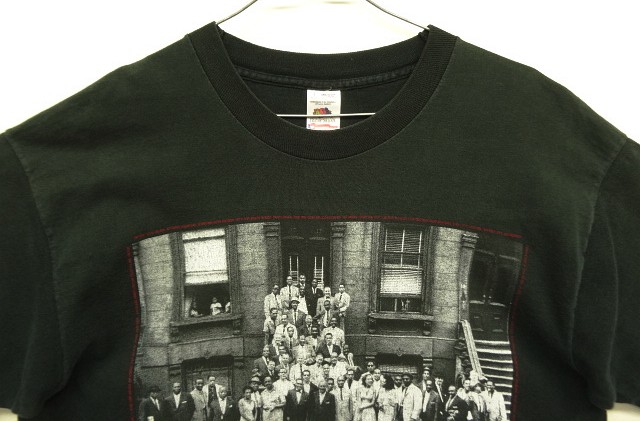 画像: 90'S ART KANE "HARLEM 1958" FOTOFOLIO シングルステッチ 半袖 Tシャツ ブラック (VINTAGE)