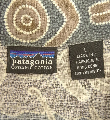 画像2: 90'S PATAGONIA コットン 半袖 オープンカラーシャツ 総柄 (VINTAGE)