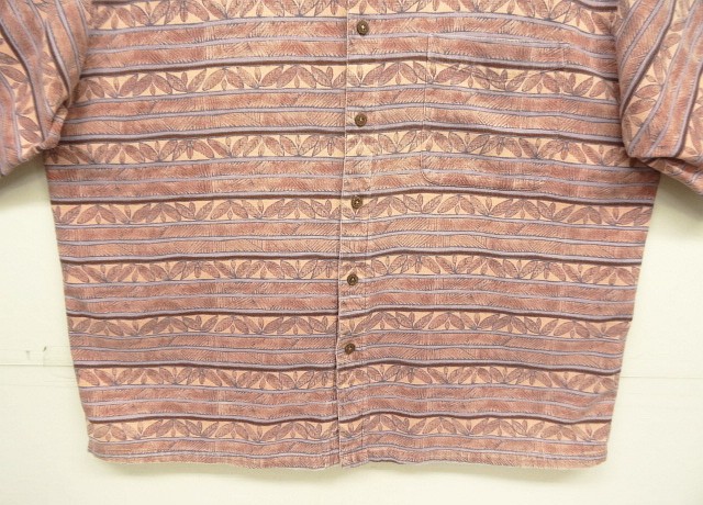 画像: 90'S PATAGONIA "ヤシの木タグ" コットン 半袖 オープンカラーシャツ 総柄 (VINTAGE)