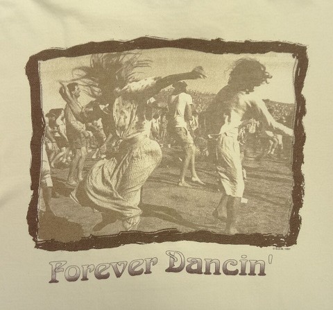 画像2: 90'S GRATEFUL DEAD "FOREVER DANCIN" 半袖 Tシャツ オフホワイト (VINTAGE)