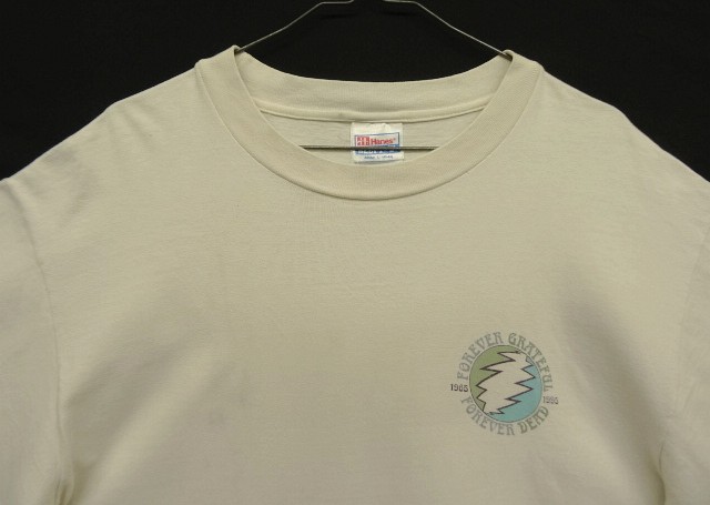 画像: 90'S GRATEFUL DEAD "FOREVER DANCIN" 半袖 Tシャツ オフホワイト (VINTAGE)