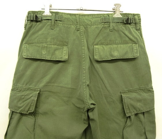 画像: 60'S アメリカ軍 US ARMY "JUNGLE FATIGUE" カーゴパンツ S-SHORT (VINTAGE)