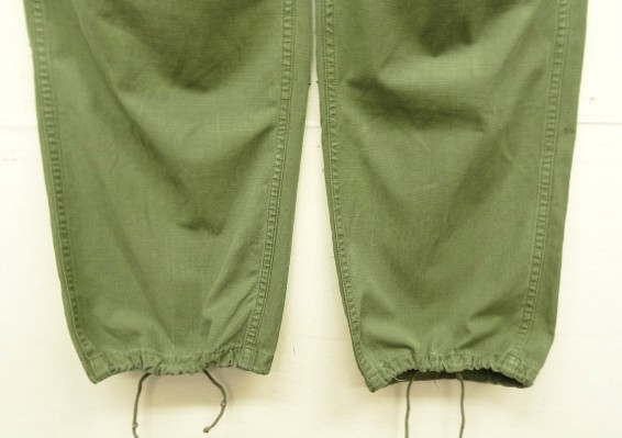 画像: 60'S アメリカ軍 US ARMY "JUNGLE FATIGUE" カーゴパンツ S-SHORT (VINTAGE)