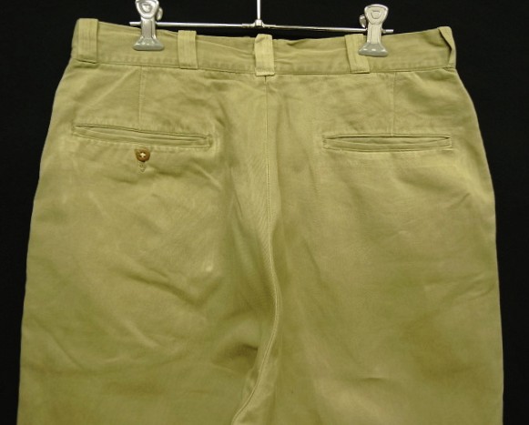 70S アメリカ軍 US ARMY コットン100% チノパンツ W33L31 a0f18cabc664a5f8fc2f14ce1da9fa