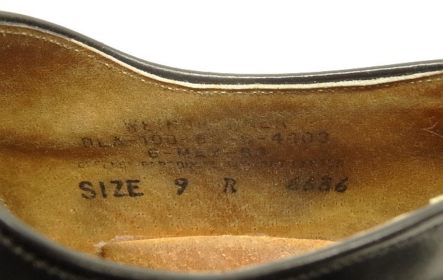 画像: 80'S アメリカ軍 US NAVY "WEINBRENNER製" ラバーソール サービスシューズ (VINTAGE)