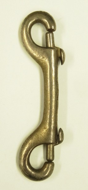 画像1: ダブルスナップフック ナスカン スチール製 (VINTAGE)