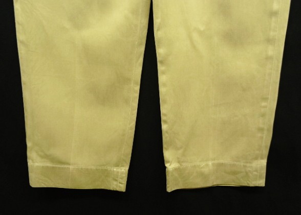 画像: 60'S アメリカ軍 US ARMY コットン100% チノパンツ FAST製ブラスジップ (VINTAGE)