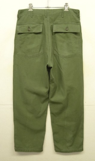 60’s ベイカーパンツ コットンサテン OG107 アジャスター 米軍 60's ベイカーパンツ コットンサテン OG107 アジャスター 米軍
