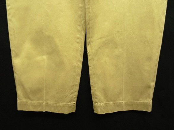 画像: 60'S アメリカ軍 US ARMY コットン100% チノパンツ RAPID製アルミジップ (VINTAGE)