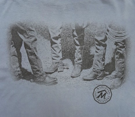 画像2: 90'S MARLBORO シングルステッチ ポケット付き 半袖 Tシャツ ブルー (VINTAGE)