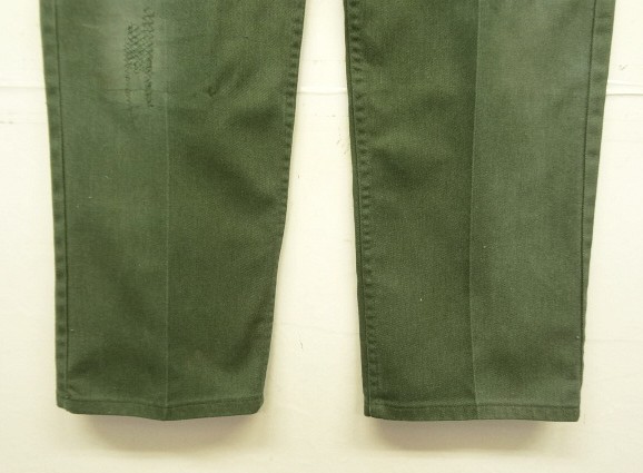 画像: 80'S BIG MAC 三角タグ リペア＆フェード 5ポケットパンツ W34L30 USA製 (VINTAGE)