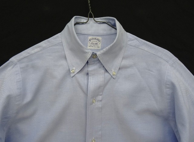 画像: 60'S BROOKS BROTHERS "MAKERS" 6ボタン オックスフォード BDシャツ ブルー USA製 (VINTAGE)