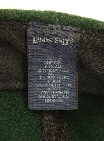 USA製 LANDS END デニムキャップ　6パネル Amazon.co.jp: [デンハム] 15TH シザーロゴ 6パネル デニム