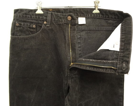 画像: 90'S LEVIS 550 デニム ブラック W38L30 USA製 (VINTAGE)