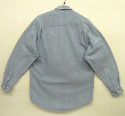 画像3: 90'S GAP 旧タグ 長袖 シャンブレーシャツ ブルー (VINTAGE)