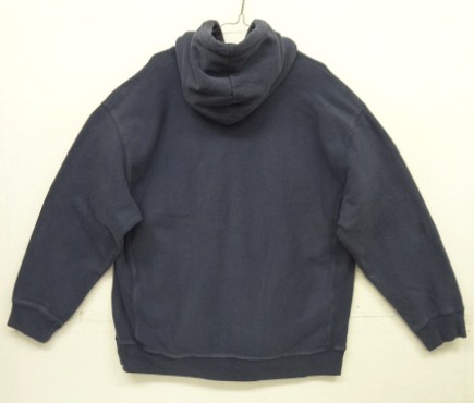 画像4: 90'S GAP 旧タグ ヘビーウエイト スウェットパーカー ネイビー (VINTAGE)