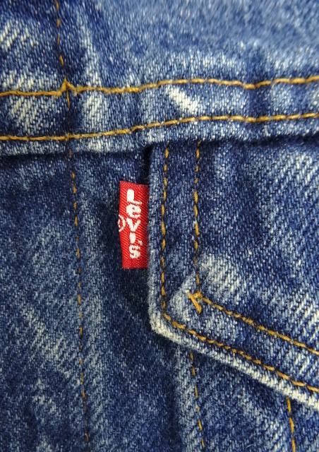 画像: 80'S LEVIS "71506" スモールe 4thモデル デニムジャケット インディゴ 44L USA製 (VINTAGE)