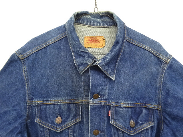 画像: 80'S LEVIS "71506" スモールe 4thモデル デニムジャケット インディゴ 46L USA製 (VINTAGE)
