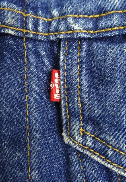 画像: 80'S LEVIS "71506" スモールe 4thモデル デニムジャケット インディゴ 46L USA製 (VINTAGE)