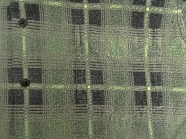 画像: 90'S J.CREW 旧タグ 長袖 プリントフランネル ワークシャツ チェック柄 (VINTAGE)