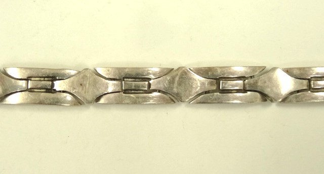 画像2: シルバー925 ブレスレット シルバー メキシコ(TAXCO)製 (VINTAGE)