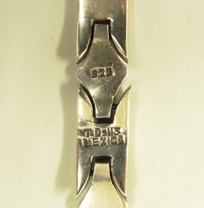 画像: シルバー925 ブレスレット シルバー メキシコ(TAXCO)製 (VINTAGE)