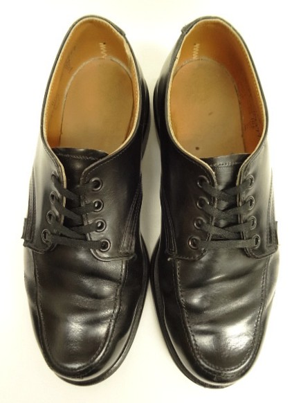 画像: 90'S RED WING 106 "プリント羽タグ" スーパーソール Uチップ ポストマンシューズ ブラック USA製 (VINTAGE)