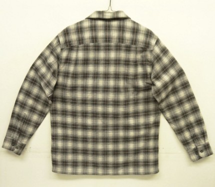 画像3: 00'S PENDLETON "BOARD SHIRT" コットン オープンカラーシャツ オンブレチェック (VINTAGE)