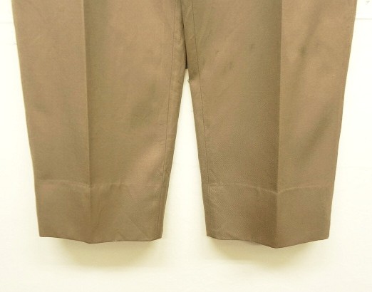 画像: 90'S RALPH LAUREN ツープリーツ ウールパンツ ライトブラウン (VINTAGE)