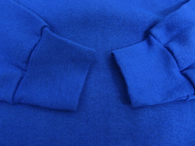 画像: 80'S TULTEX ラグランスリーブ クルーネック スウェットシャツ ブルー USA製 (DEADSTOCK)