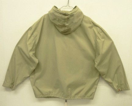 90'S GAP 旧タグ コットン ハーフジップ デッキパーカー ベージュ nina de coito 埼玉県 志木 通販 90s ヴィンテージ GAP ギャップ