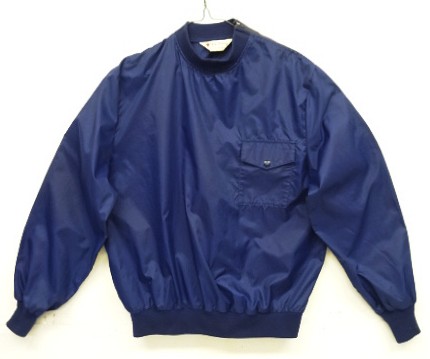 画像1: 80'S FIELD & STREAM 三角タグ ナイロンジャケット ネイビー TALONジップ (VINTAGE)