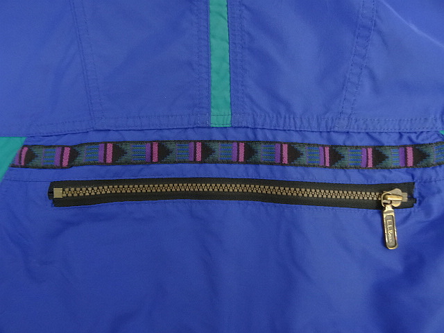 画像: 90'S LL Bean チロリアンテープ ナイロン アノラックパーカー USA製 (VINTAGE)