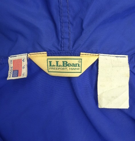 画像2: 90'S LL Bean チロリアンテープ ナイロン アノラックパーカー USA製 (VINTAGE)
