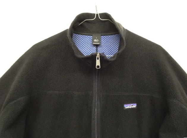 画像: 90'S PATAGONIA 裏地P.E.F パーシャルエクリプス フリースジャケット ブラック USA製 (VINTAGE)