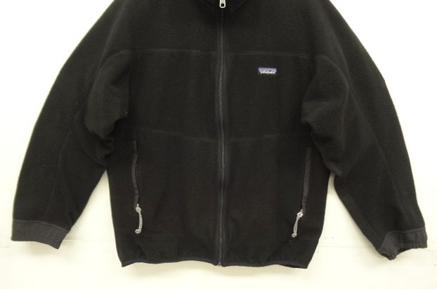 画像: 90'S PATAGONIA 裏地P.E.F パーシャルエクリプス フリースジャケット ブラック USA製 (VINTAGE)