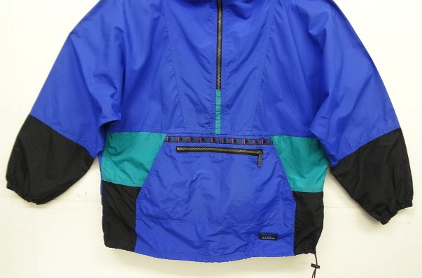 画像: 90'S LL Bean チロリアンテープ ナイロン アノラックパーカー USA製 (VINTAGE)