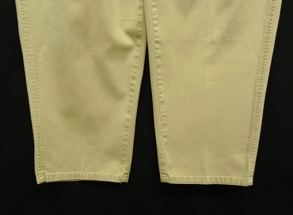 画像: 90'S RALPH LAUREN ウエスタアジャスター付き ツープリーツ チノパンツ ベージュ W32L30 USA製 (VINTAGE)