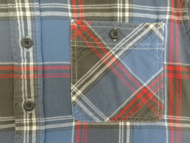 画像: 90'S RALPH LAUREN フランネル 長袖 ワークシャツ チェック柄 (VINTAGE)