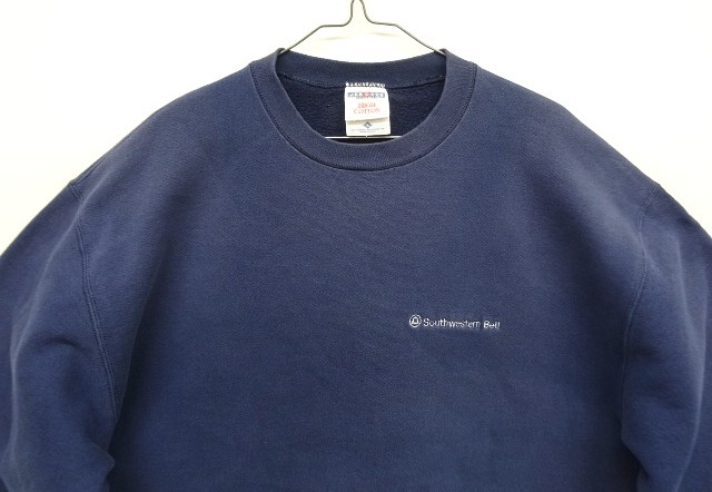 画像: 00'S SOUTHWESTERN BELL クルーネック スウェットシャツ ネイビー USA製 (VINTAGE)