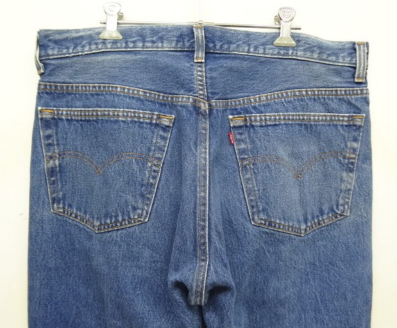画像: 90'S LEVIS 501 デニム インディゴ W38L30 USA製 (VINTAGE)