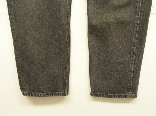画像: 90'S LEVIS 501 デニム 先染めブラック W38L30 USA製 (VINTAGE)