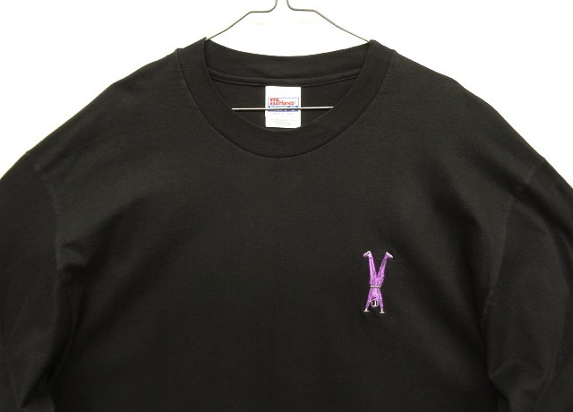 画像: 90'S INTEL INSIDE "PENTINUMII" バックプリント 長袖 Tシャツ ブラック (DEADSTOCK)