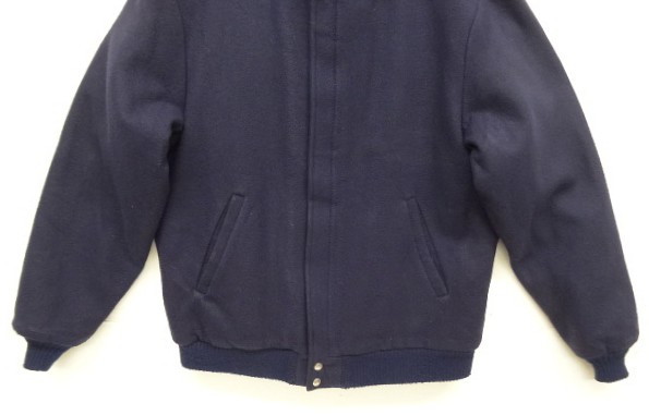 画像: 80'S LL Bean ウール ドリズラージャケット ネイビー USA製 (VINTAGE)