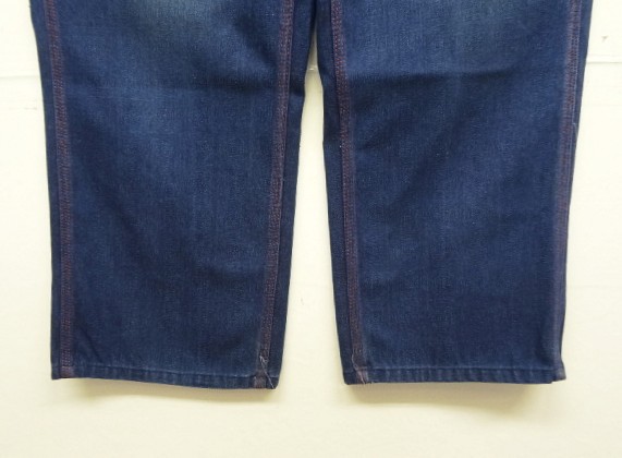 画像: 80'S BIG MAC トップスナップボタン デニム ペインターパンツ インディゴ (VINTAGE)