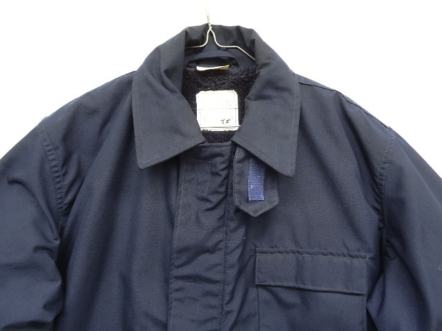画像: 90'S アメリカ軍 US NAVY "A-2" アラミド デッキジャケット ネイビー (VINTAGE)