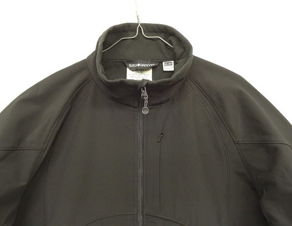 画像: BLACK DIAMOND 裏地マイクロフリース ソフトシェルジャケット ブラック (VINTAGE)