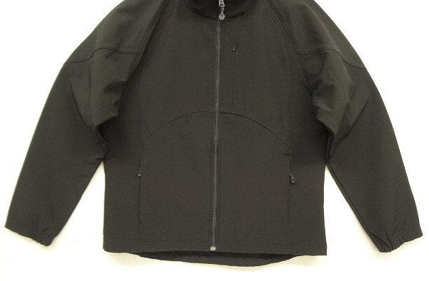 画像: BLACK DIAMOND 裏地マイクロフリース ソフトシェルジャケット ブラック (VINTAGE)