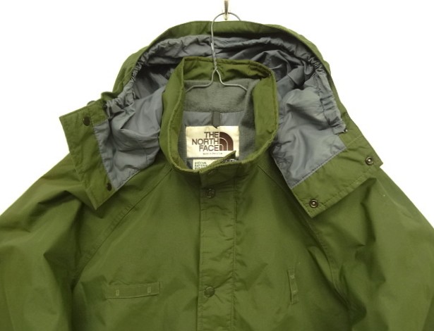 画像: 80'S THE NORTH FACE "NATIONAL PARK SERVICE" 茶タグ ゴアテックス パーカー オリーブ USA製 (VINTAGE)